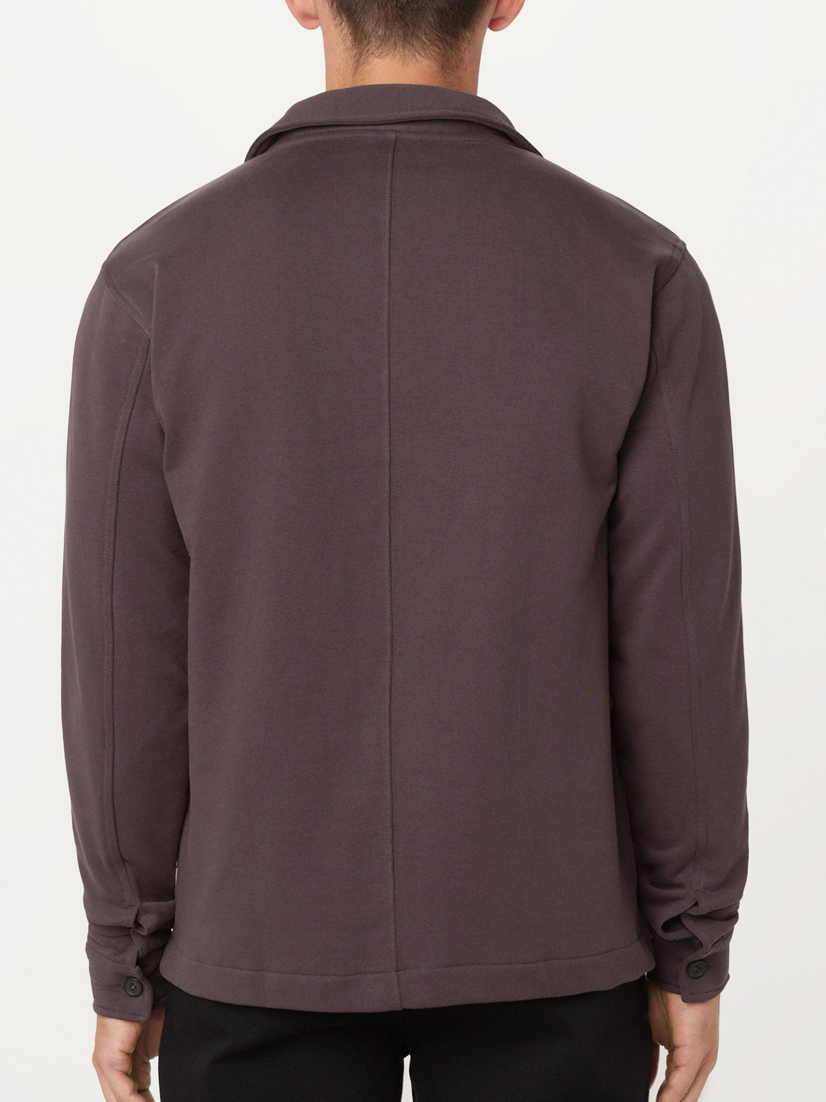 The Jordan French Terry Overshirt in Raisin