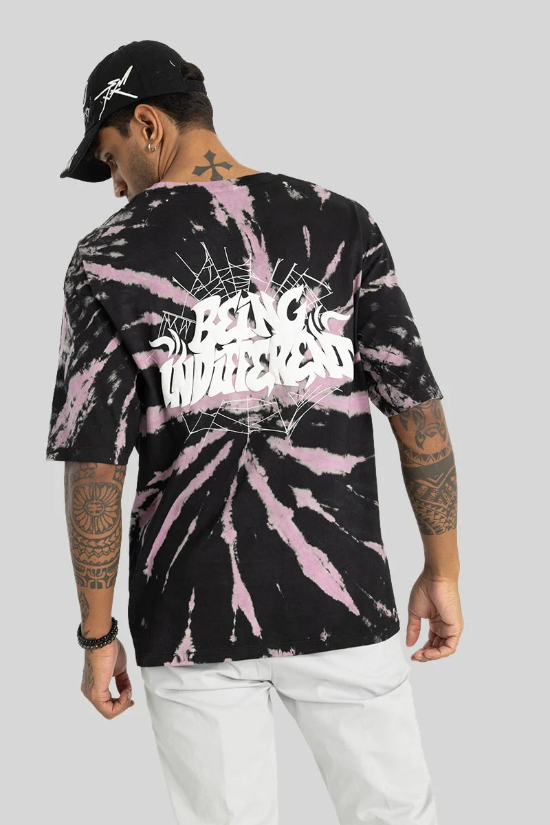 Guglielmo Black Tie & Dye T-shirt