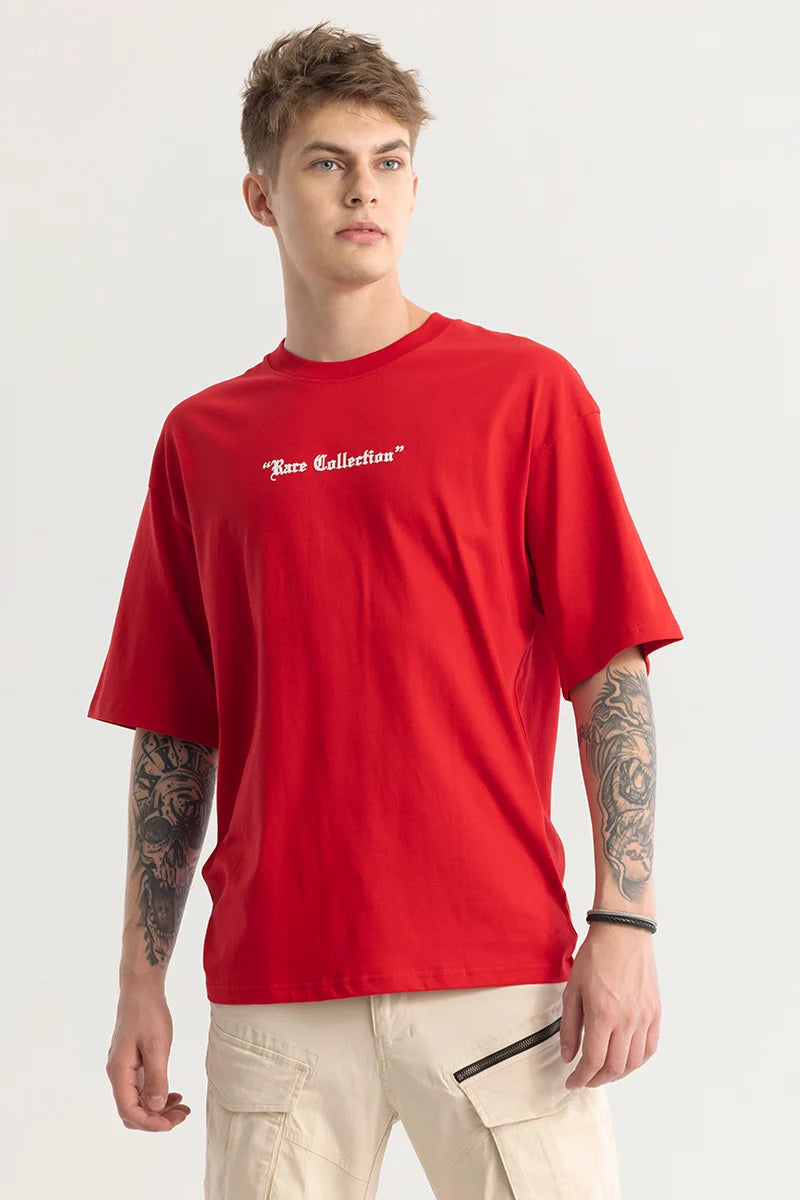Chiara Red Graphic T-shirt