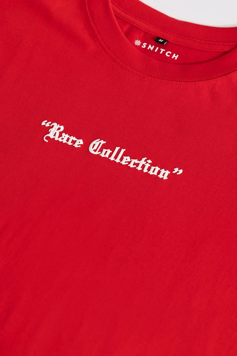 Chiara Red Graphic T-shirt