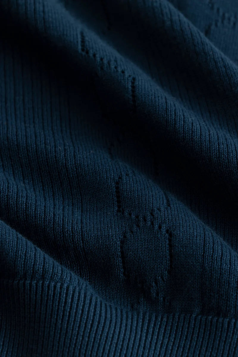 StitchSensei Navy Polo