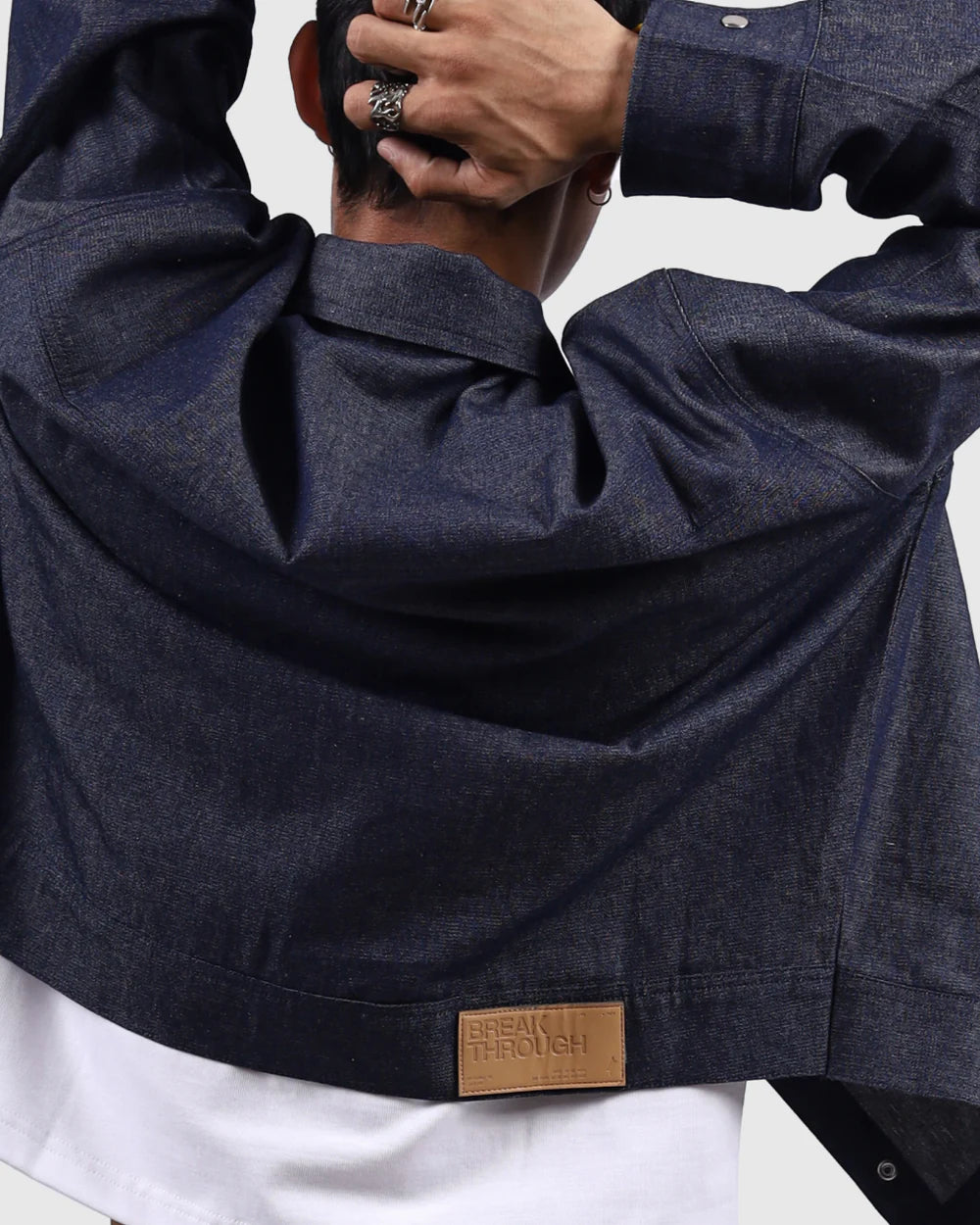 Light Denim Overshirt
