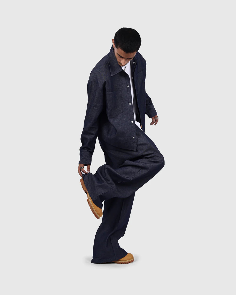Light Denim Overshirt