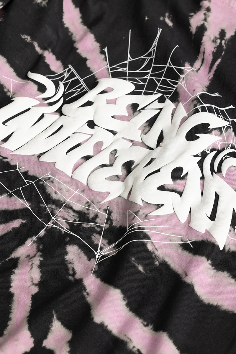 Guglielmo Black Tie & Dye T-shirt