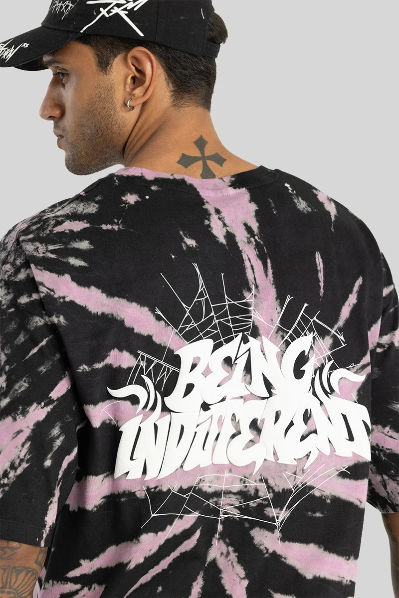 Guglielmo Black Tie & Dye T-shirt